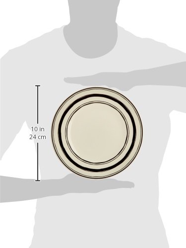 Lenox Around The Table Stripe Accent Plate, White #TOP2