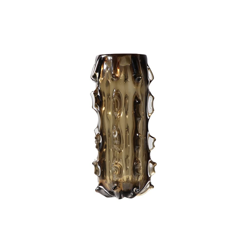 Vase abstrait moderne pour sublimer votre porche d'entrée avec des fleurs séchées