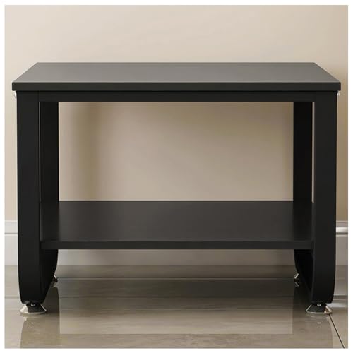 Rack et Support HiFi étagère ouverte métallique double couche