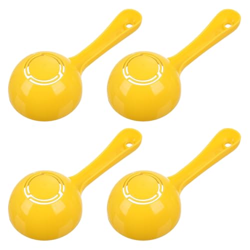 Cabilock 4Pcs Semicircular Rice Spoon Non Stick Kitchen Gadget for Sushi Porridge Food Spoon Molds for Home Hotel and Restaurant Use