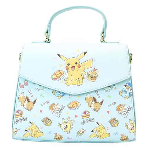 Loungefly Pokémon Cafe Crossbody Bag Pikachu and Friends with Treats Fashion Accessory2