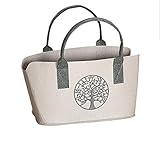 gilde dreamlight pyramide Großes Volumen für Ihre Einkäufe oder als Strandtasche Die Maße betragen: Tiefe: 23 cm | Breite: 40 cm | Höhe: 26 cm