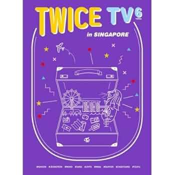 Amazon.co.jp: TWICE TV6 DVD/PHOTOBOOK [TWICE IN SINGAPORE