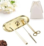 QeeHeng Éteignoir à mèche 4 en 1 pour Bougies, kit d'entretien de...