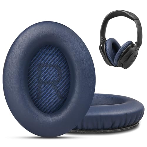 Premium Replacement Ear Pads for Bose QC35 & QC35ii Headphones Made by GEVO- Comfortable Adaptive Memory Foam and Extra Durable - Fits QuietComfort 35 & 35ii / SoundLink 1&2 AE (Midnight Blue) by GEVO - Used condition - CA$16.57