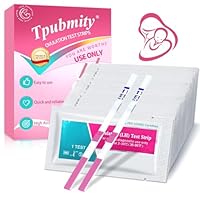 50 Stück Ovulationstest Streifen, Hochempfindliche Ovulationstests Schnelles Test, Fruchtbarkeitstest für Frauen Eisprung, Zuverlässige Früherkennung, Genauigkei Einfach Tests Ergebnis,Rosa