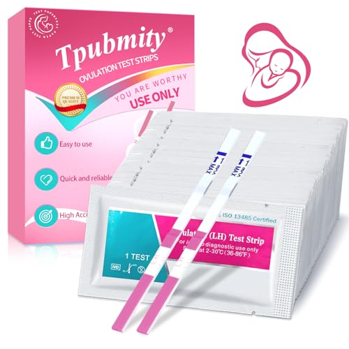 50 Pieces Ovulation Test Strips, Fertility Predictor Testing