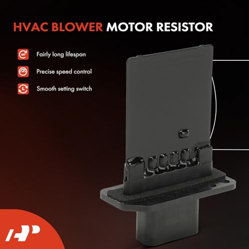 Image of A-Premium Front HVAC Blower Motor Resistor Compatible with Ford & Mercury | for Ford Crown Victoria 2005-2011 & Mercury Grand Marquis 2005-2011 - with Wire Harness Kit, Replace# 4W7Z19A706A