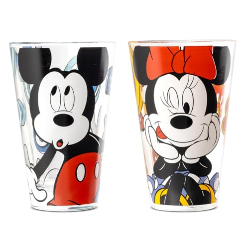 Egan Set 2 Bicchieri Mickey & Minnie Forever & Ever ML 310