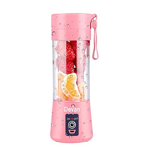 Portable Blender, Smoothies Personal Blender Mini Shakes Juicer Cup USB Rechargeable