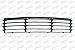 Produktbild Prasco VW0532120 PREMIUM-Greenline Lüftungsgitter, Stoßfänger