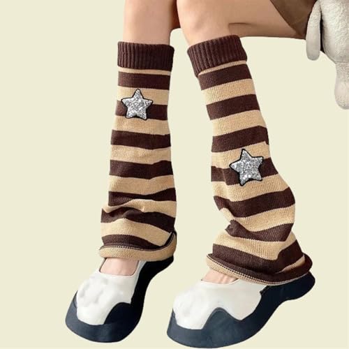 Image of Goth Leg Warmers Women Cute Y2k Harajuku Punk Rave Emo Grunge Winter