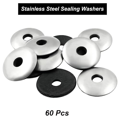 Biaungdo QY20230516-0105 60 Pcs 1/4 Inch X 1 Inch Neoprene Washers thumb #4