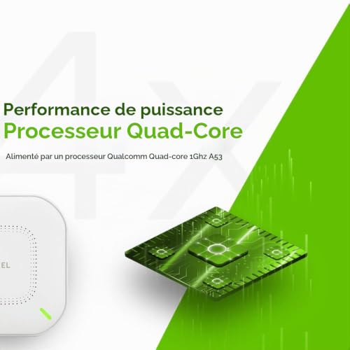 Point d'Accès Répéteur ZyXEL NWA110AX-EU0102F Blanc