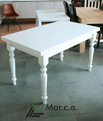 Table à manger extensible bois massif pour optimiser votre espace Mar.c.a. Design - 3