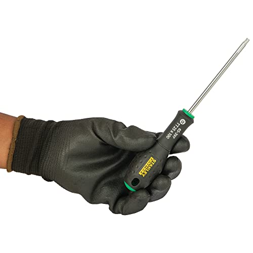 STANLEY 0-65-397 Tournevis Pointe Torx Tt25 X 100Mm - Gamme FATMAX - Fabriqués En France - Lame En Acier - Sablage De L'Empreinte - Poignée Soft Grip - Liaison Quasi Incassable - Anticorrosion