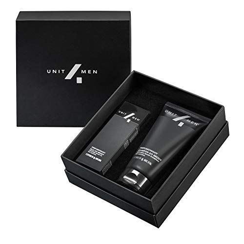 Unit4men Citrus&Musk - Set de cuidado de la barba (aceite para barba, 30 ml+champú para barba, 100 ml), 130 ml