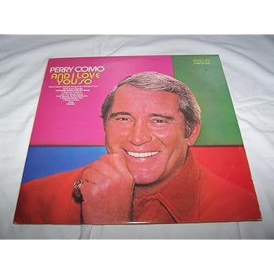 Perry Como - And I Love You So - RCA Victor - APL1-0100