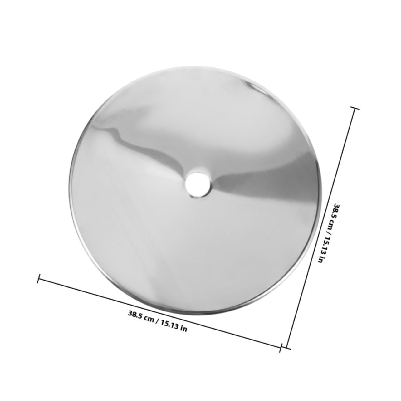 Anillo de Acero Inoxidable Engrosado para Cocina de Inducción Difusor de Calor para Cocina de Gas Tapa de Placa de Inducción de Adaptador