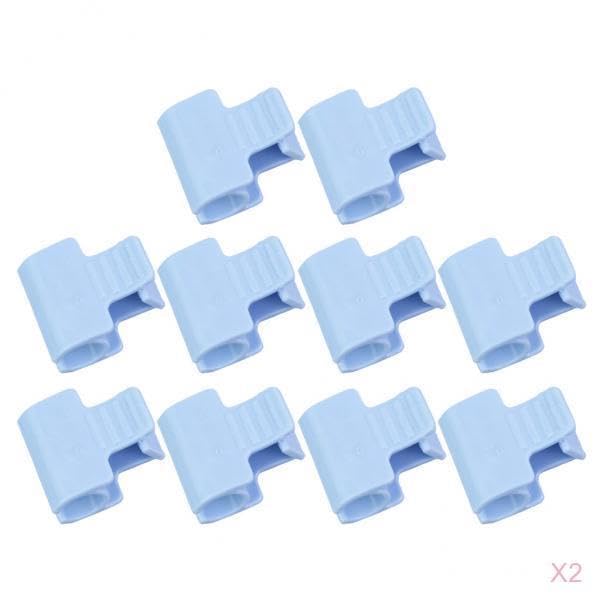CALANDIS™ 20x Greenhouse Film Netting Tunnel Hoop Clips Clamps 1 Head_Blue 6mm | Greenhouses & Cold Frames | Garden Structures & Shade | Yard, Garden & Outdoor Living-image-20