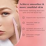 Kitsch Dermaplaning Tool - Face Razors for Women and Men, Eyebrow Trimmer and Face Shaver, Facial Hair Removal, Facial Razors for Women and Men, Dermaplane Razor - 12pc, Blush - Image 4