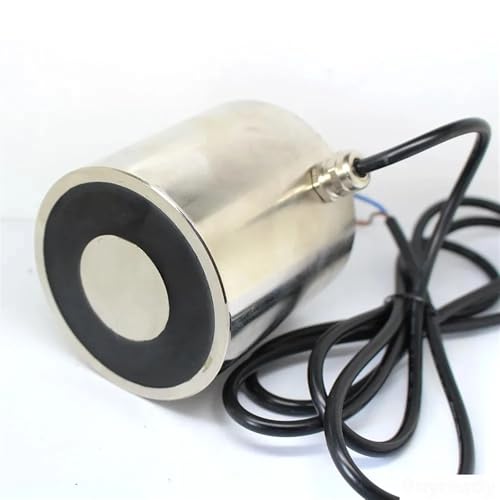Aimant électrique de levage 200KG 12V 24V solénoïde de maintien - 5