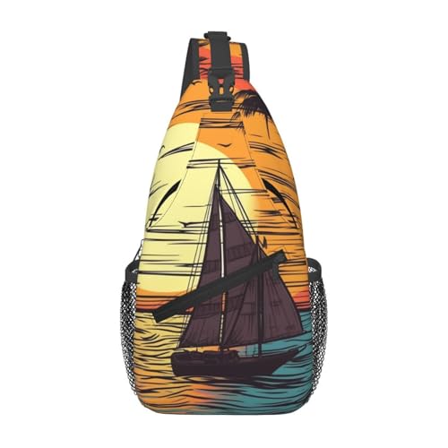 Morrales Small Sling para Senderismo Unisex Negro miniatura 2