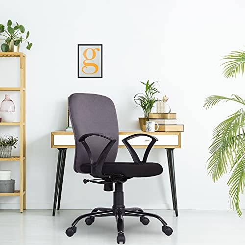 Green Soul Pebble Office Chair, Mid Back Mesh Ergonomic Home Office ...