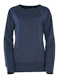  mazine Damen Moon Sweater - Navy/Printed - M