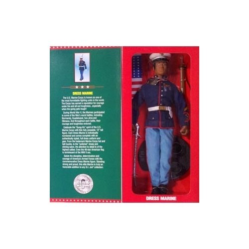 GI JOE DRESS MARINE, EXCLUSIVE LE, AFRICAN AMERICAN