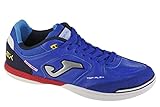 Smooth leather Joma, Indoor Football Trainers Hombre, Blue, 42.5 EU