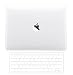 TOP CASE - Macbook Pro 13 WITHOUT Touch Bar (Release 2017 & 2016) 2 in 1 Bundle, Crystal Clear Hard Case Cover + TPU Keyboard Cover for MacBook Pro 13-inch A1708 without Touch Bar - Crystal Clear