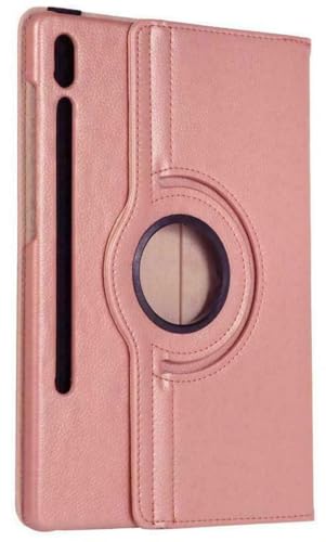 For Samsung Galaxy Tab S7 11" SM-T870 T875 T876B 360 Rotating Leather Case Cover (RoseGold, Samsung Galaxy Tab S7)