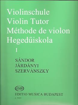 Paperback SANDOR/JARDANYI/SZERVANSKY - Metodo Vol.1 para Violin [German] Book