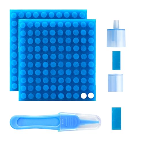 Image of Nasal Aspirator Hygiene Sponges 200PCS, Replacement for NoseFrida Nasal Aspirator Sponges Safe Environmental, BPA, Phthalate & Latex-Free (200 Count +Tweezer)