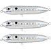 Catfish Rattling Line Float Lure for Catfishing, Demon Dragon Style Peg for Santee Rig Fishing, 4 inch (3-Pack, Threadfin Shad)