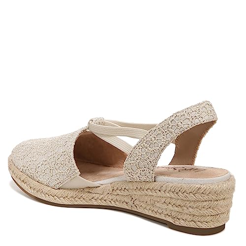 Lifestride Katrina 2 Espadrille Wedge feminino, Crochê natural, 36