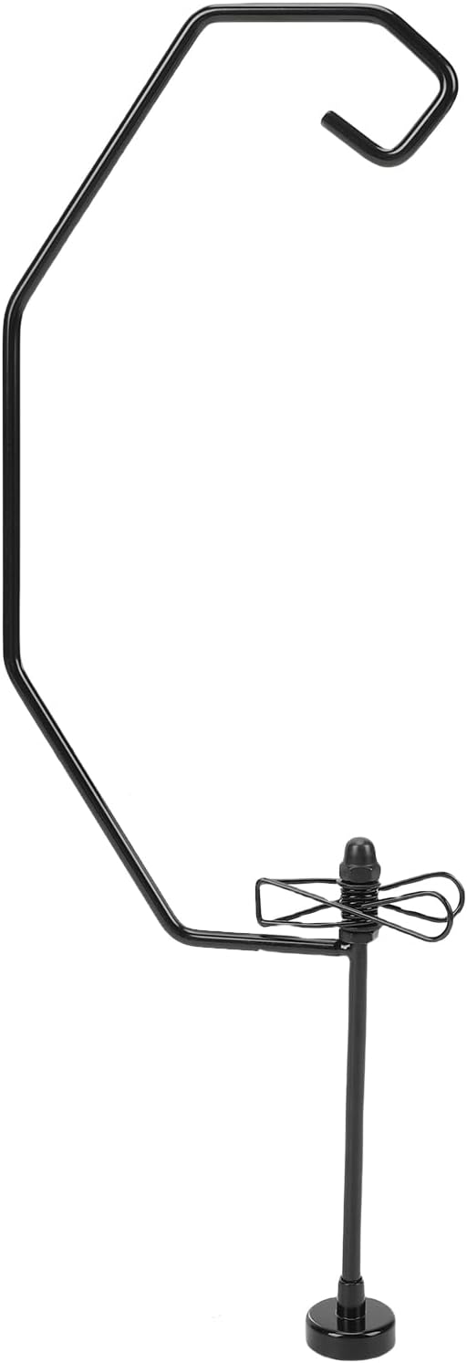 Magnetic Camping Lantern Holder, Portable Coil Stand Adjustable Hanging Rack for Outdoor Camping Fishing Picnic