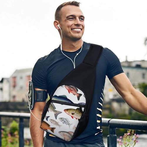 Mochila Sling deportiva para senderismo bag casual miniatura 3