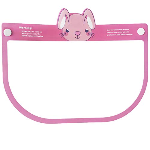Preisvergleich Produktbild Kinder-Bandana mit Anti-Beschlag-Beschichtung, verstellbarer Halterung, Gesichtsschutz, schützend, Küche, fettdicht, 25,5 x 17,5 cm