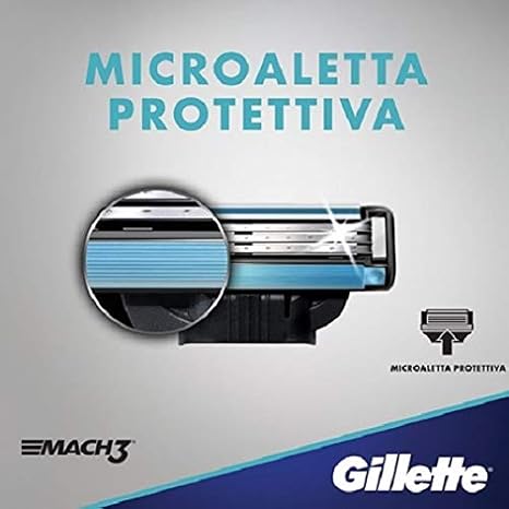Gillette Mach 3 Blades – (Pack of 8)