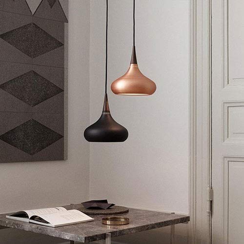 Suspension aluminium E27 tête simple petit lustre multicolore - 6