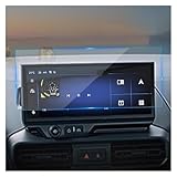 WEFOLEN pour Opel pour Combo 2023 Film De Protection D'écran en Verre Trempé Protection D'écran GPS(Blue)