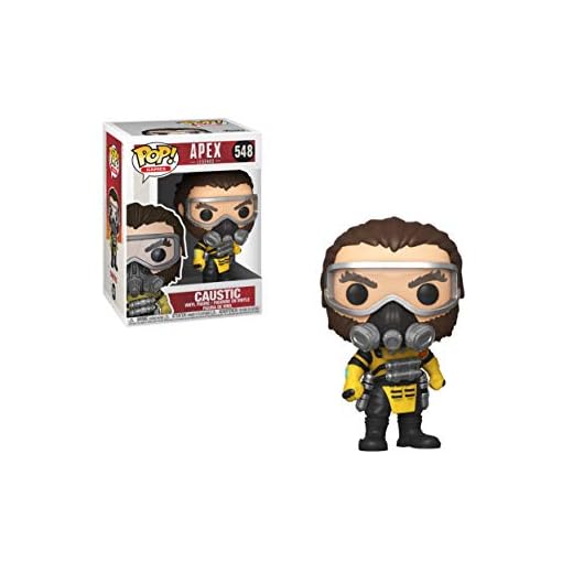 Funko 43287 POP Games: Apex Legends - Caustic Collectible Toy, Multicolour