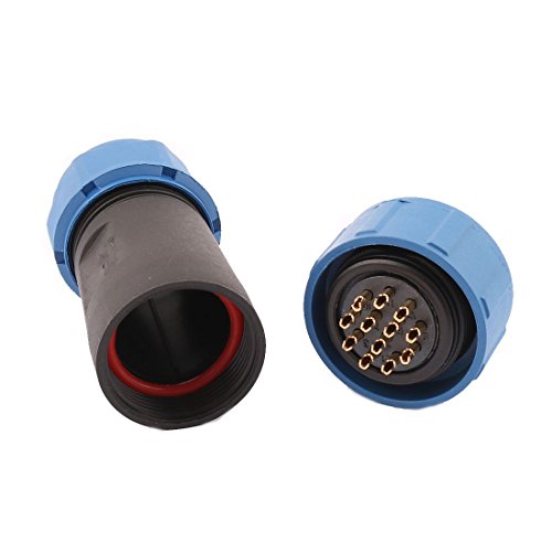 Conector de aviación SP2110/S 12 polos 500V AC miniatura 1