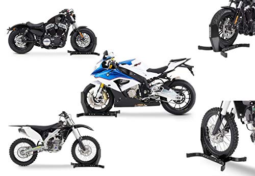 Vorderradwippe Kompatibel mit Vespa + Spanngurte ConStands Easy-Plus