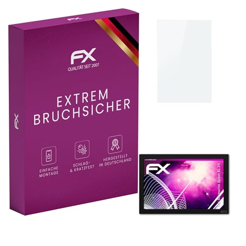 atFoliX Plastic Glass Protective Film compatible with Raymarine Axiom XL 24 Glass Protector, 9H Hybrid-Glass FX Screen Protector