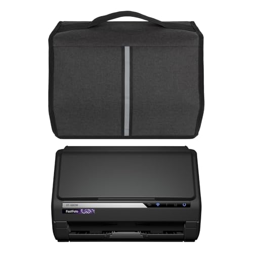 Image of Scanner Dust Cover Compatible with Epson FastFoto FF-680W / DS-530 / DS-770 / DS-870 / DS-970 / ES-400W / ES-500W Scanner Protector Wireless High-Speed Photo and Document Scanning System