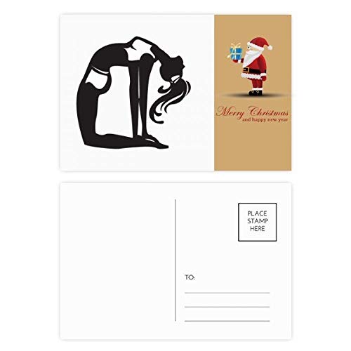 Cartes postales de yoga pour fille pour calmer le stress enfant