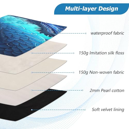 Funda para portátil 13-14 pulgadas impermeable azul miniatura 4